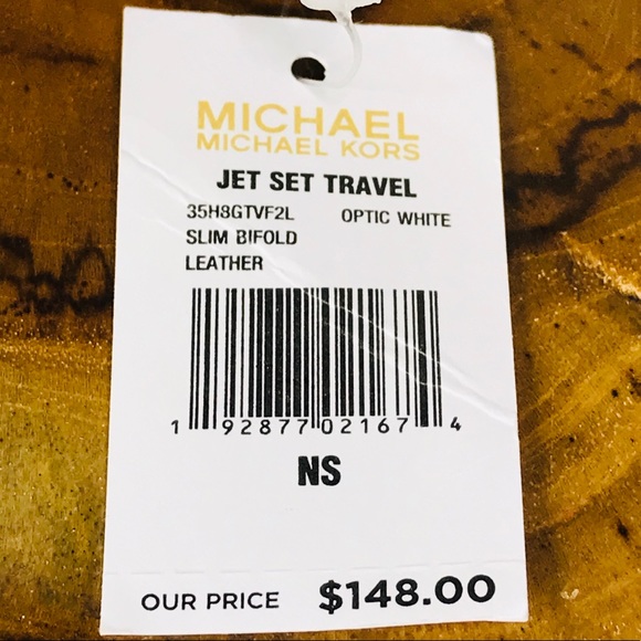 Michael Kors Jet Set Travel Slim Bifold Wallet - Picture 8 of 8